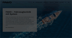 Desktop Screenshot of fawo.de